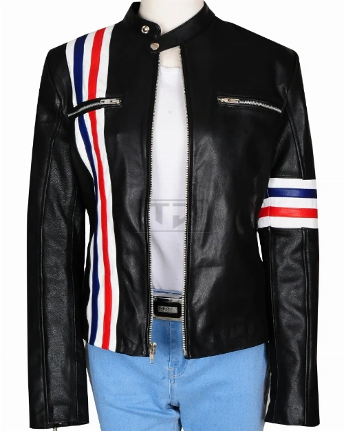 Girl Biker Leather Jacket