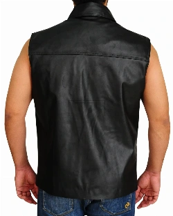 Undertaker Motorcycle Leather Vest - image 2