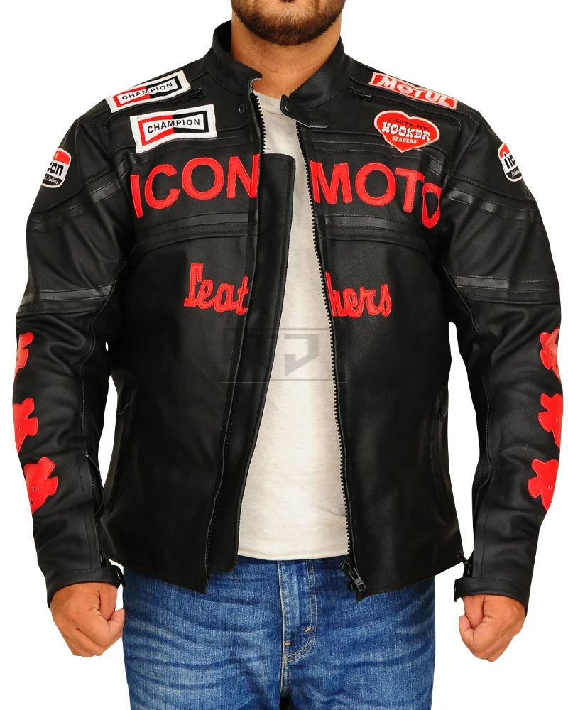 Iconic Icon Moto Biker Jacket - image 1