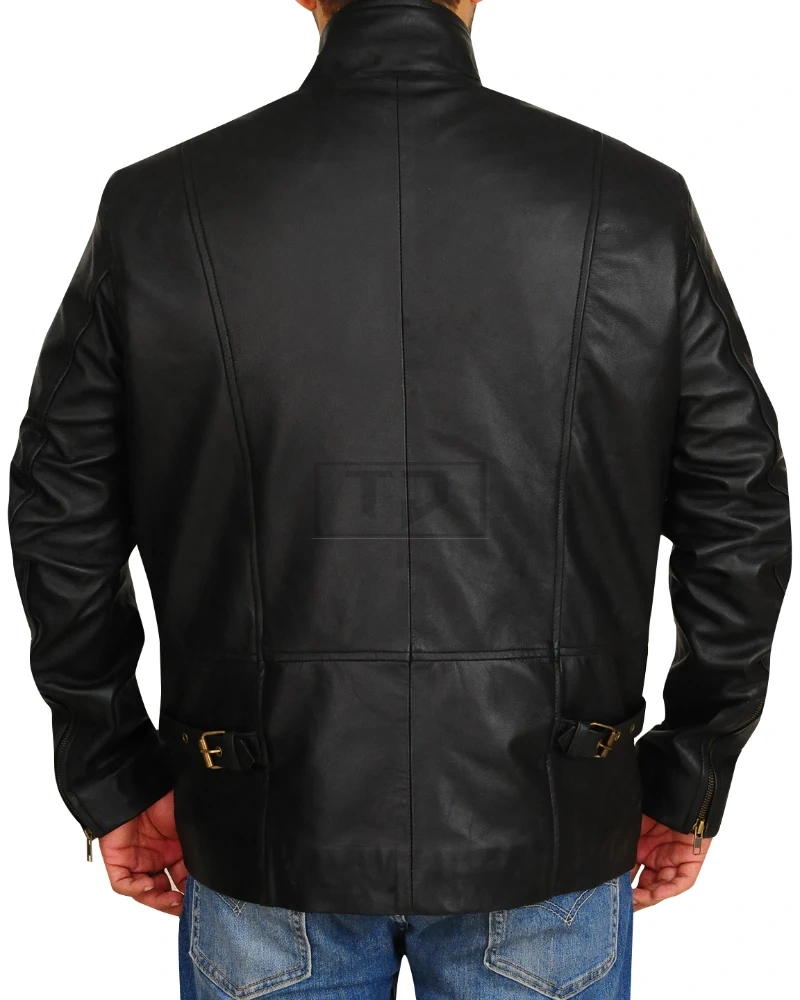 Trendy Biker Leather Jacket - image 2