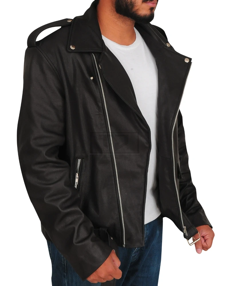 American Brando Leather Jacket - image 3