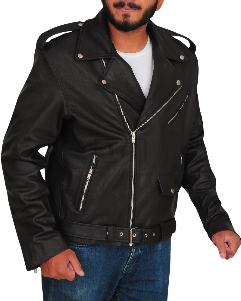 American Brando Leather Jacket - image 4