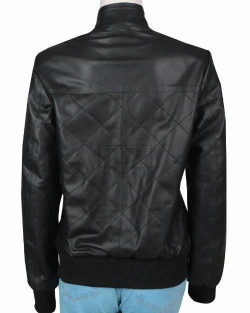 Stylish Black Girl Leather Jacket - image 2