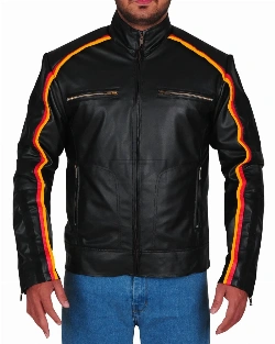 Trendy Black Leather Jacket - image 5