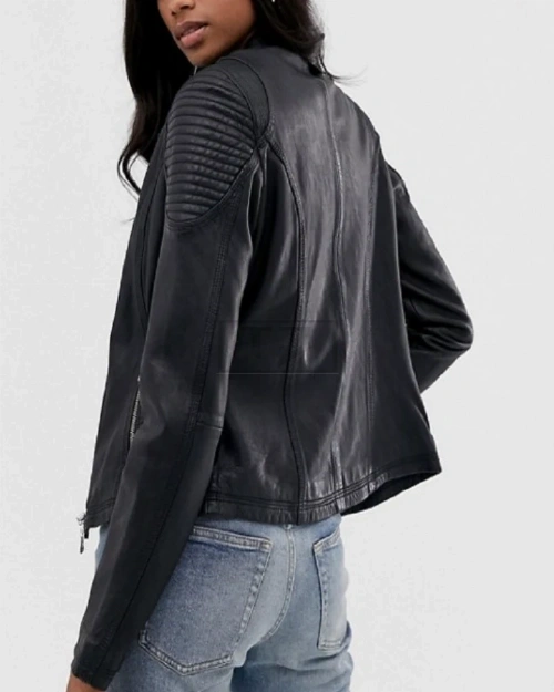 Street Fashion Black Jacket For Women - image 2