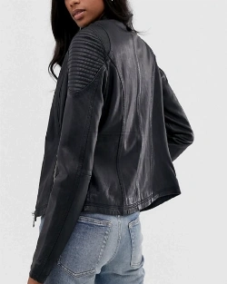 Street Fashion Black Jacket For Women - image 2