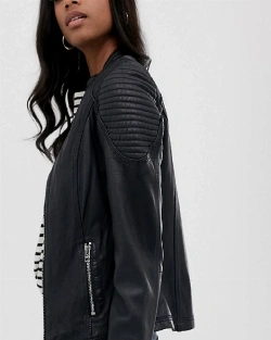 Street Fashion Black Jacket For Women - image 4