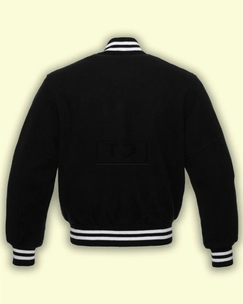Black Fleece Varsity Jacket - image 2