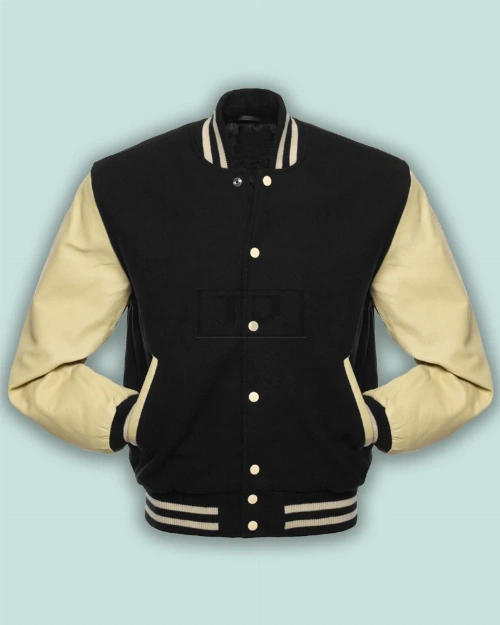 Wool College Varsity Jacket - image 3