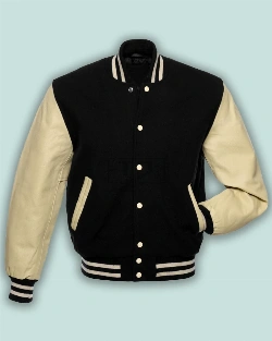 Wool College Varsity Jacket - image 1