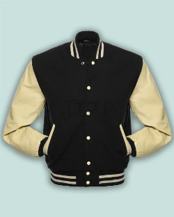 Wool College Varsity Jacket - image 3