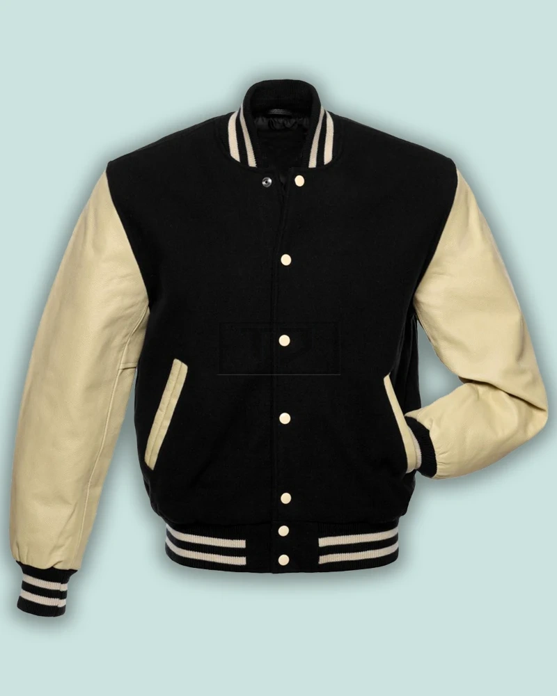 Wool College Varsity Jacket - image 1