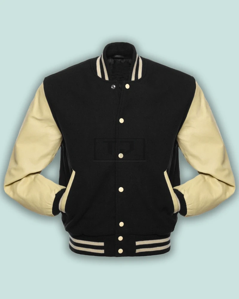 Wool College Varsity Jacket - image 3