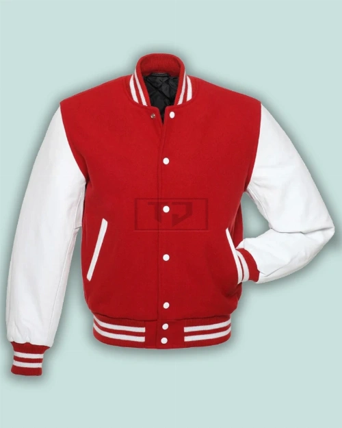 Red White Varsity Jacket