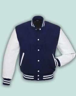 Oxford Blue Varsity Jacket - image 1