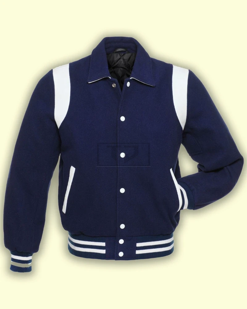Side Stripe Varsity Jacket - image 1