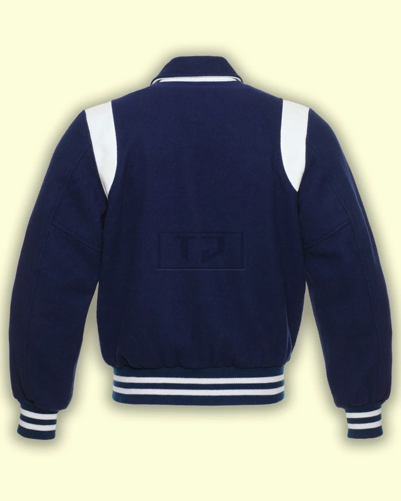 Side Stripe Varsity Jacket - image 2