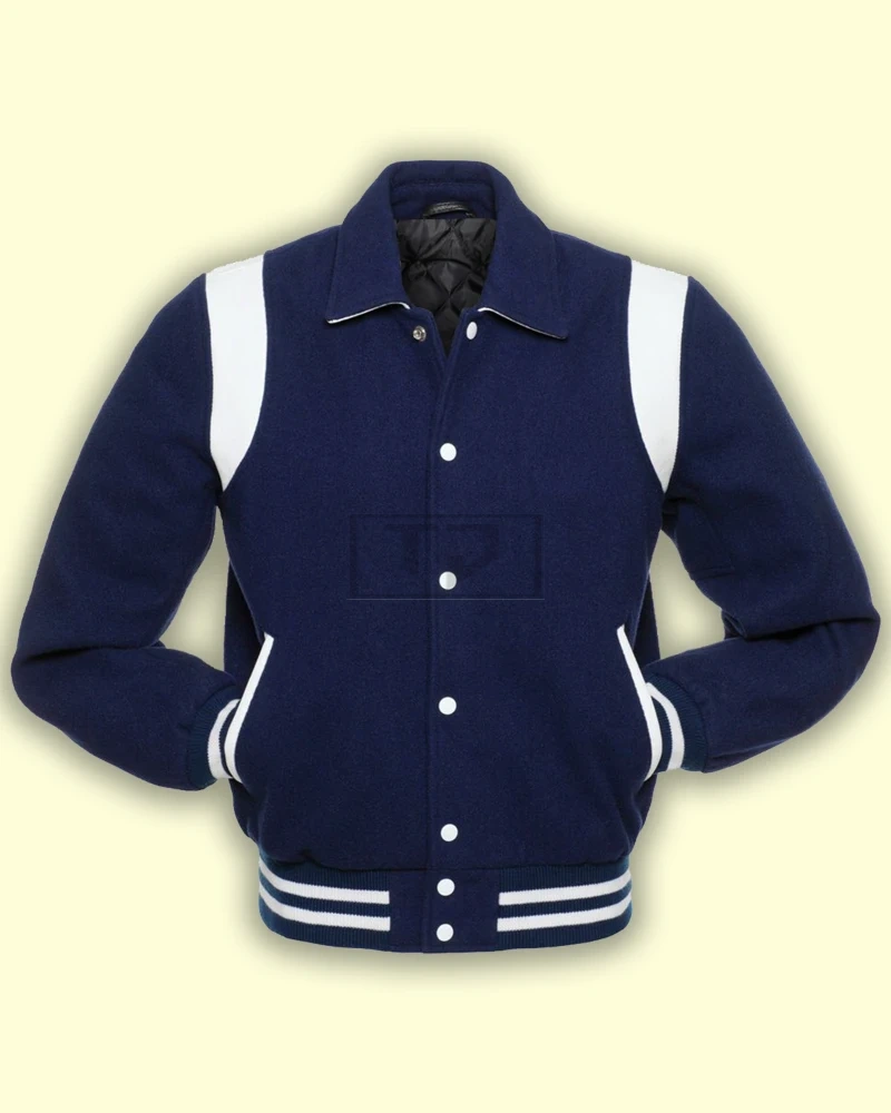 Side Stripe Varsity Jacket - image 3