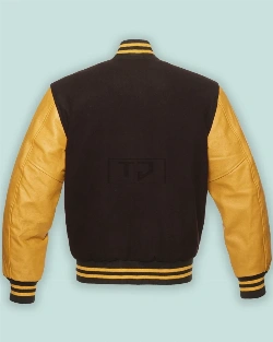 Maroon & Gold Varsity Jacket - image 2